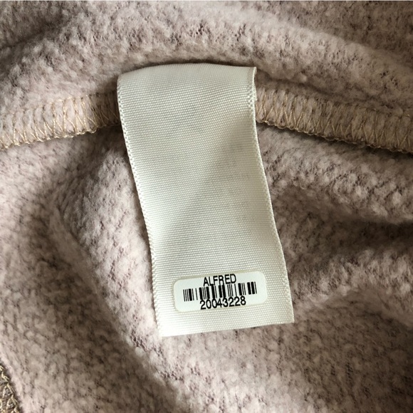 Everly Cold Shoulder Bow Long Sleeve Top in Pink Grey Heather Size S - Picture 10 of 11